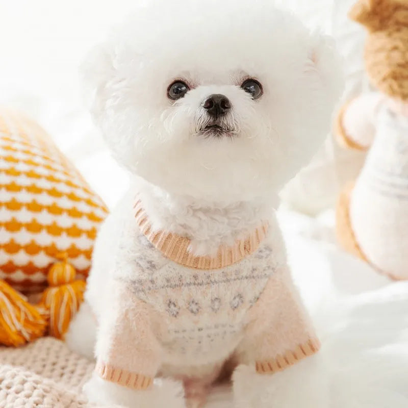 Luxury Fleece Sweater for Dogs and Cats - Chic Autumn Attire ATHLEXES