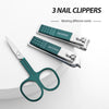 Luxury Nail Care Set: 6-Piece Manicure Tools ATHLEXES