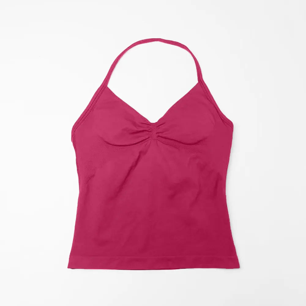 EliteFit Women's Halter Sport Bra Vest ATHLEXES