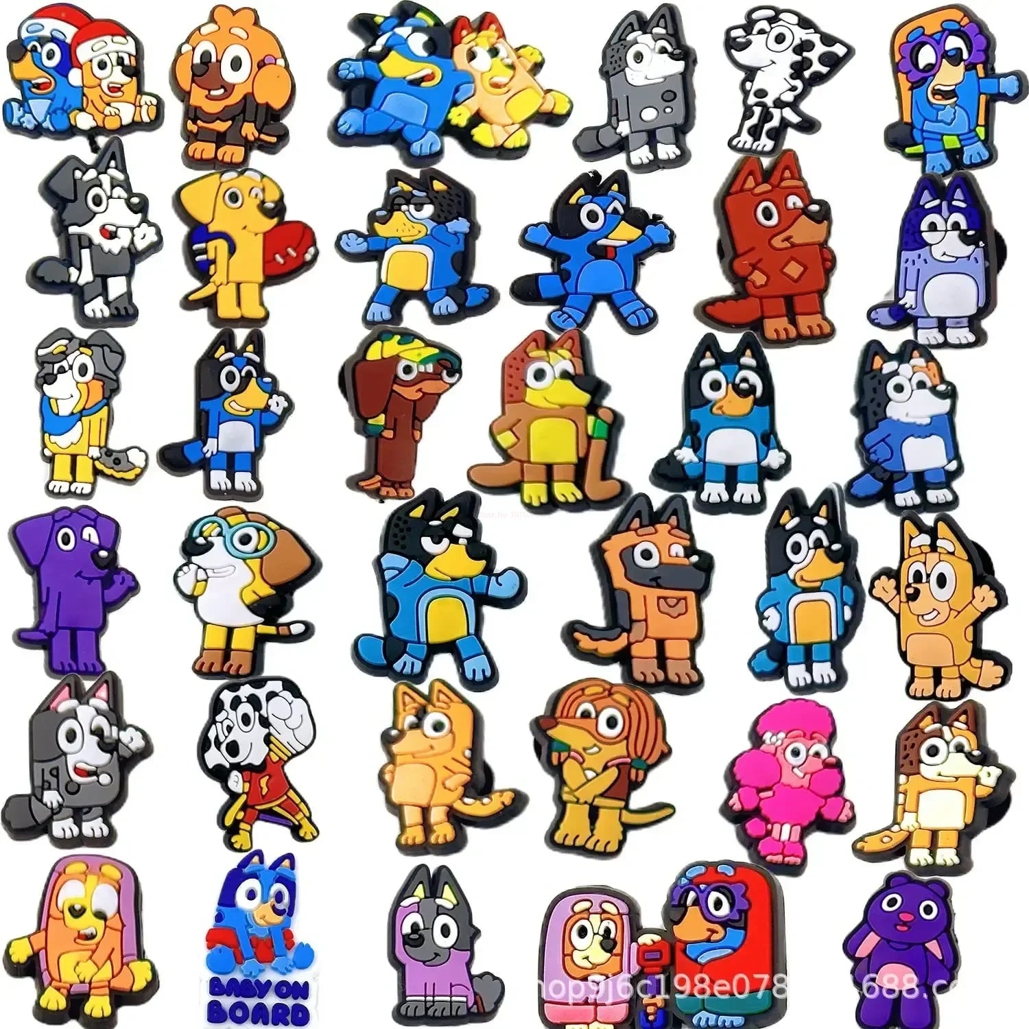 Bluey Charm Collection for Crocs and Sandals ATHLEXES
