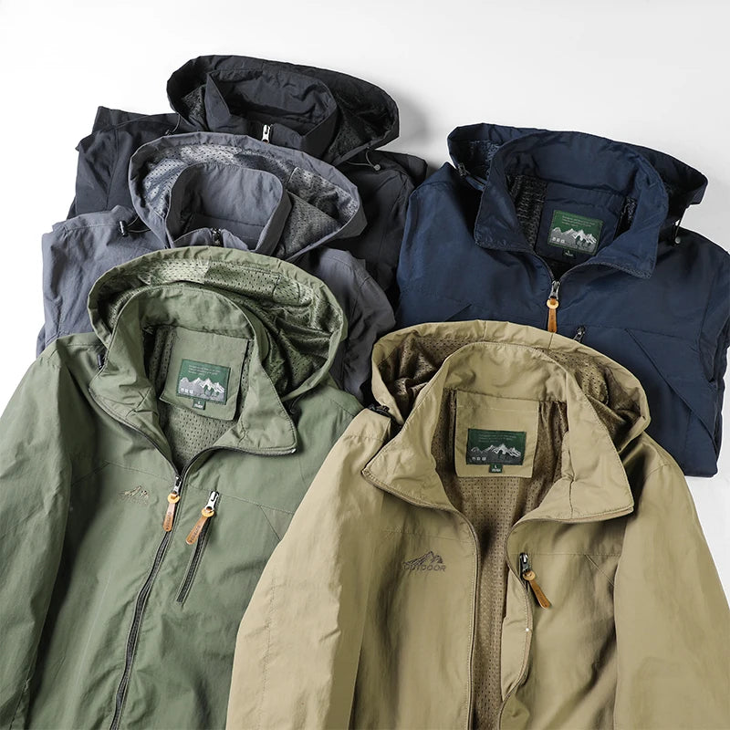 Outdoor Shield Waterproof Hiking Jacket ATHLEXES