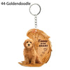 Heartfelt Dog Angel Pendant Keychain ATHLEXES