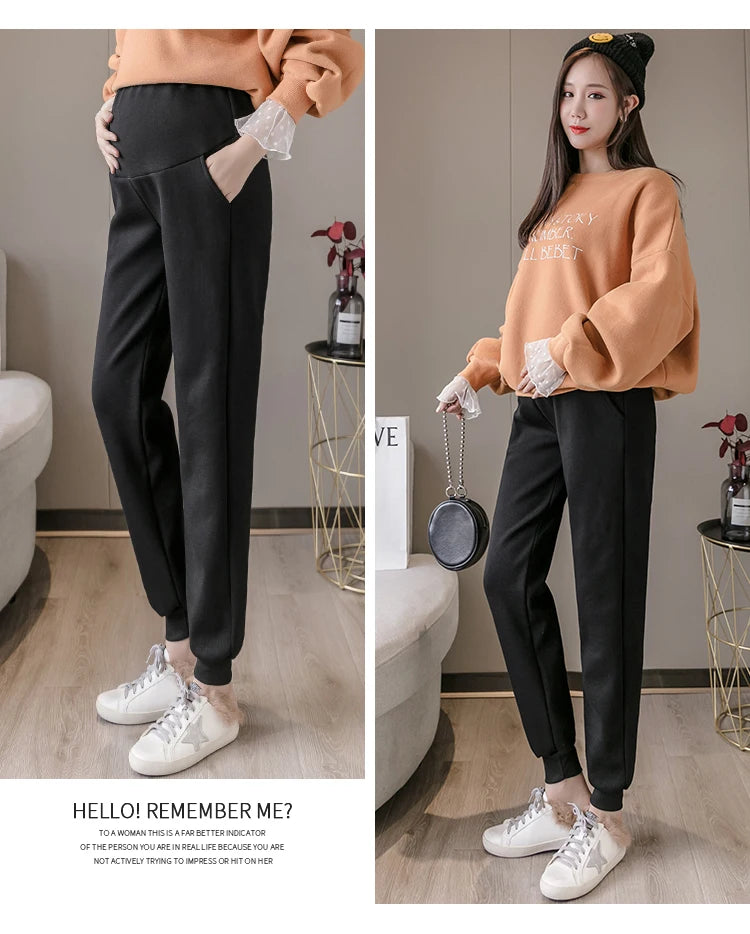 ComfortFit Maternity Lounge Pants for Active Moms ATHLEXES