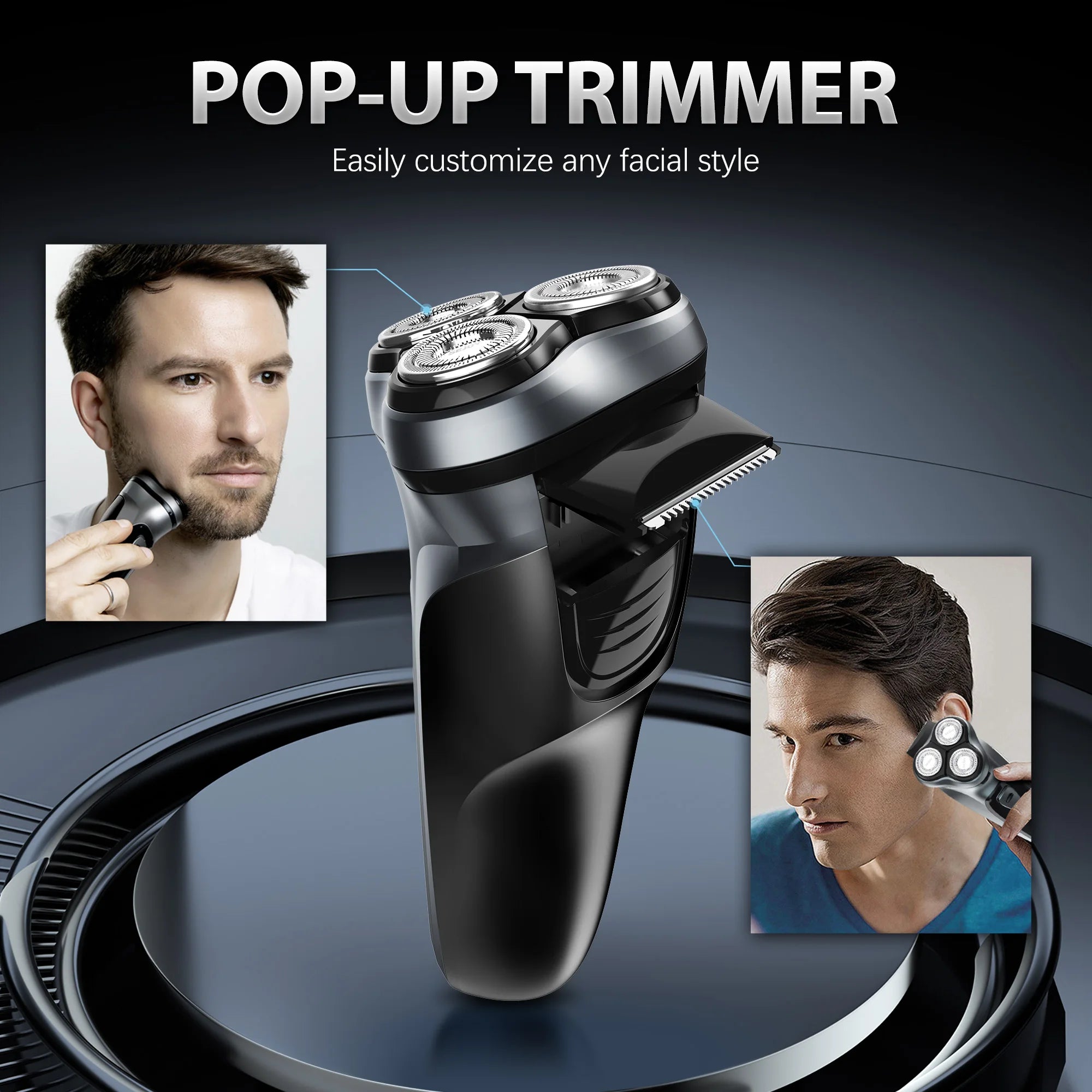 Sejoy 5W 2 in 1 Rotary Shaver & Trimmer Machine ATHLEXES