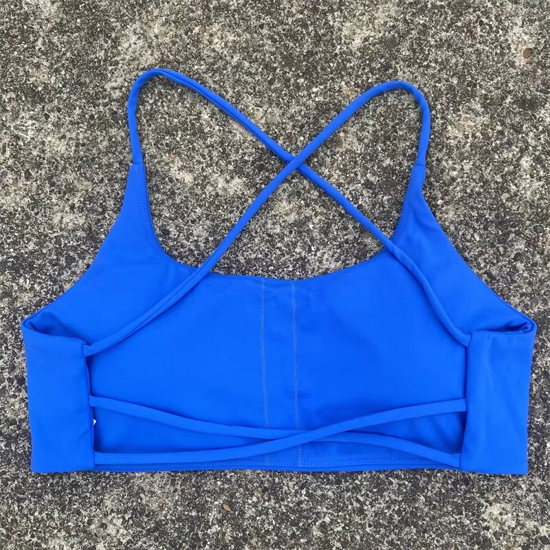 FitGlam Cross Back Sports Bra ATHLEXES