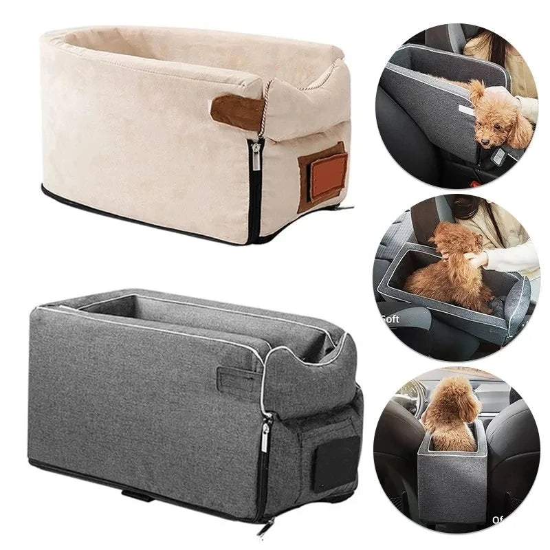 Car Central Dog Seat Bed Portable Small Dogs and Cats CarrierSafety Travel Bag Accessories dropshipping no package ATHLEXES