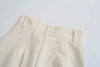 Chic High Waist Straight Leg Office Pants ATHLEXES