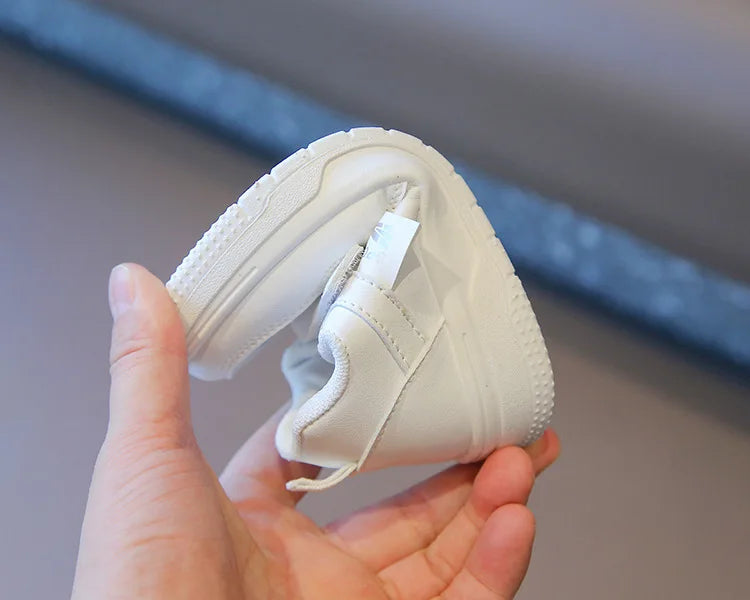 Spring Autumn Soft Sole Kids' White Sneakers ATHLEXES