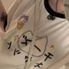 Kawaii Contrast Patchwork Graphic Tee ATHLEXES