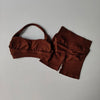PeachFit High Waist Yoga Bra and Shorts Set ATHLEXES