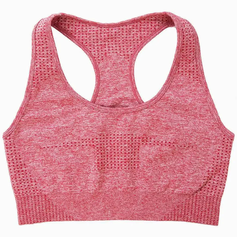 Seamless DotFit Women's Support Sports Bra ATHLEXES