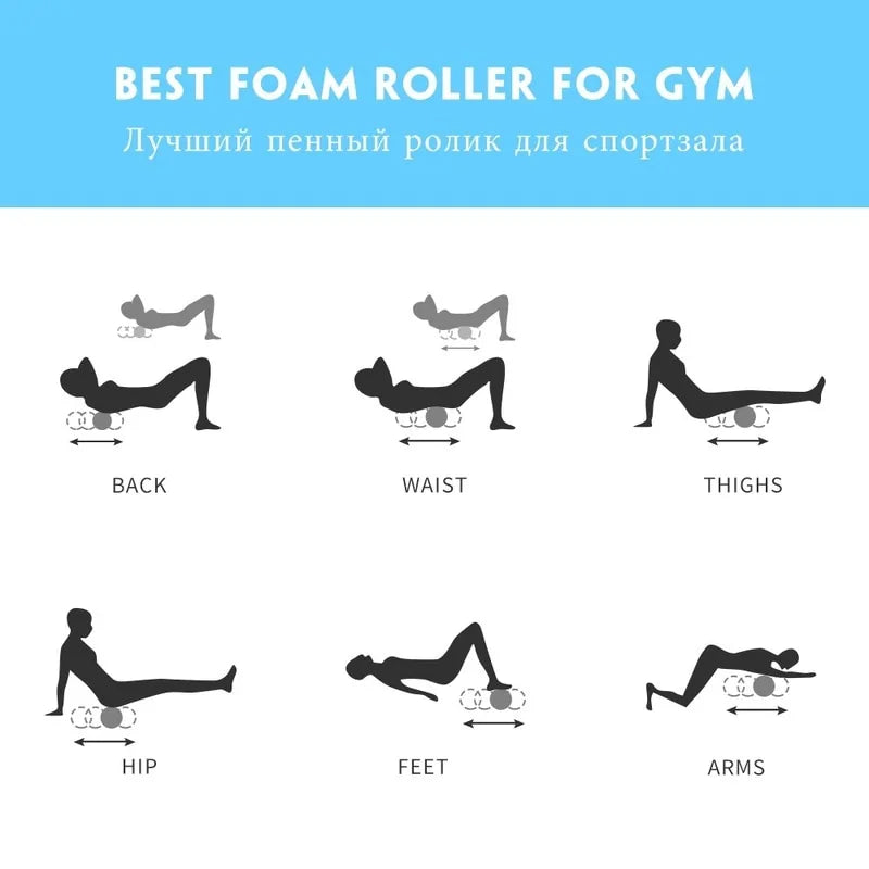 ZenFlex Premium Yoga Foam Roller ATHLEXES