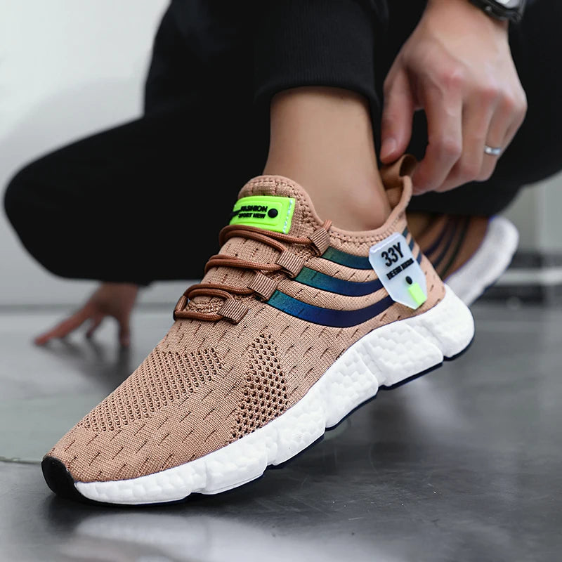 EliteStride Breathable Casual Sneakers for Men ATHLEXES