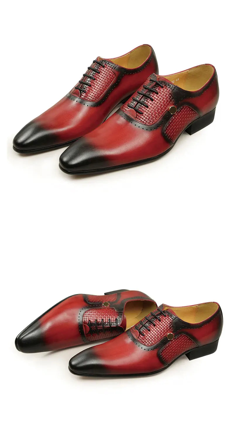 Elegant Lace-Up Oxford Shoes for Men ATHLEXES