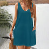 Summer Breeze Plus Size Pocket T-Shirt Dress ATHLEXES