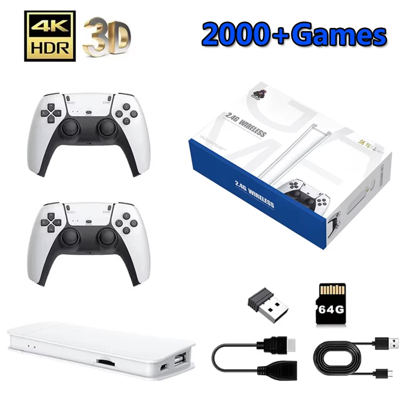 RetroPlay 4K Game Console with 20000 Games ATHLEXES