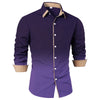 Gradient Comfort Casual Shirt for Men ATHLEXES