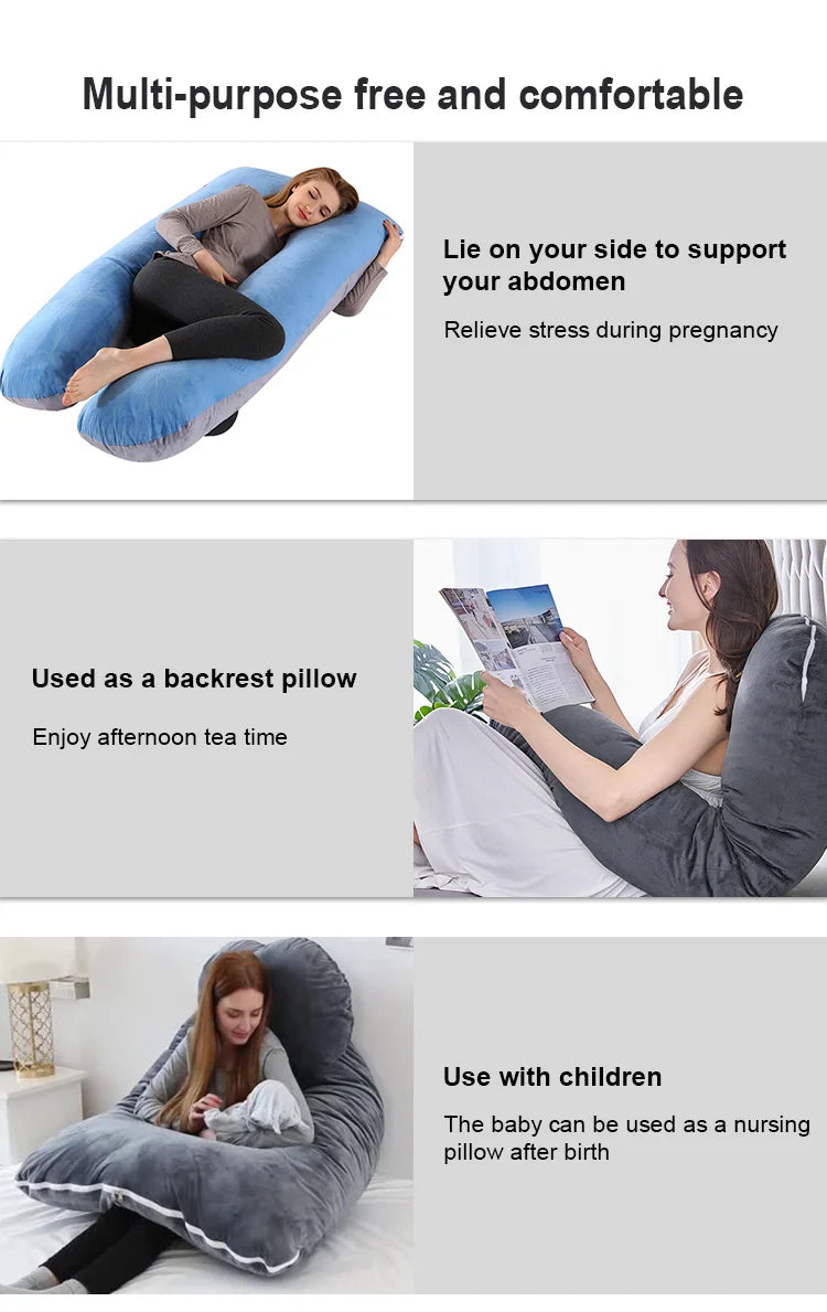 DreamNest U Shaped Maternity Pillow ATHLEXES
