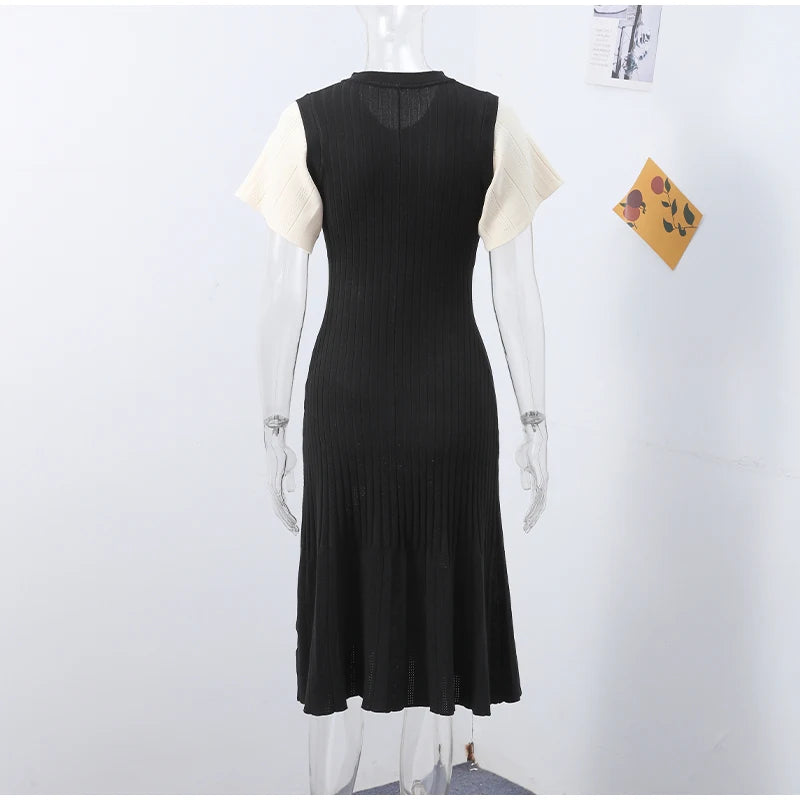 Elegant Summer Knit Dress for Women 2025 ATHLEXES