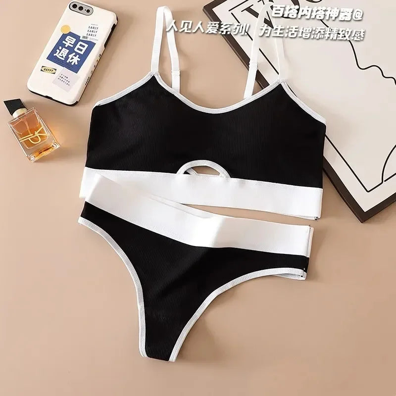 Seamless Bras Sports Bra And Panties Set Women Comfort Lingerie ATHLEXES