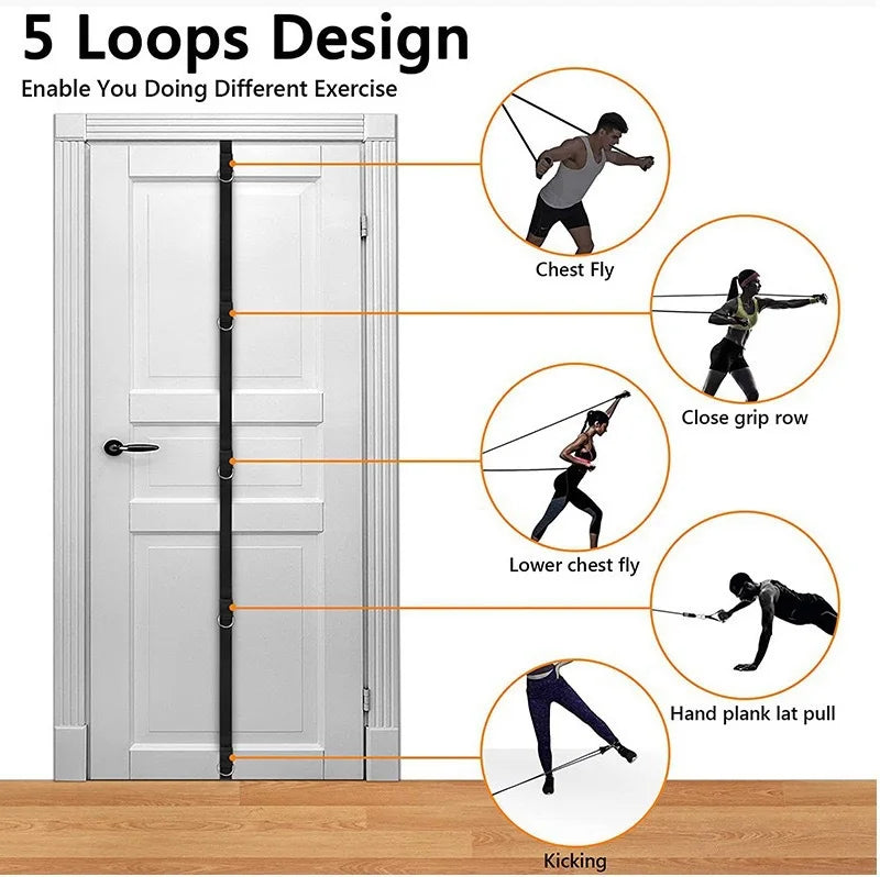 Premium Resistance Band Door Anchor Strap System ATHLEXES