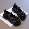 Chic Bowknot Leather Mary Jane Shoes for Girls ATHLEXES