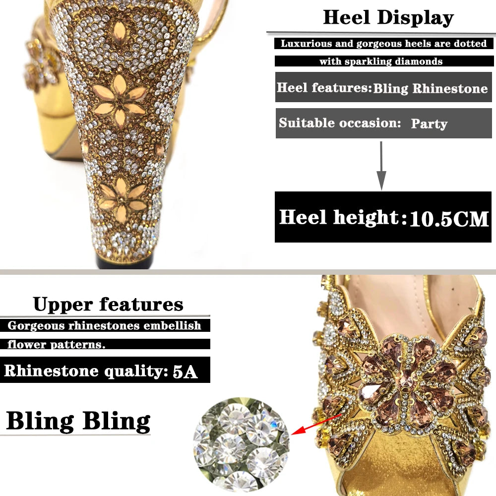 Italian Rhinestone Pointed High Heels for Summer Elegance ATHLEXES