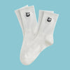 Hip-Hop Style Mid Length Socks - 2 Pairs Fashion Set ATHLEXES
