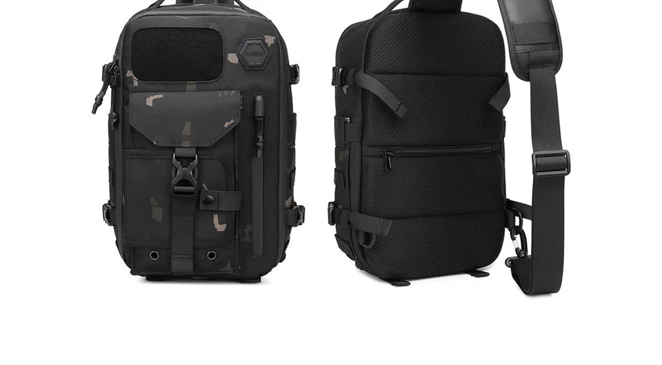OZUKO Large Capacity Shoulder Bags for Male Waterproof Crossbody Bag ATHLEXES