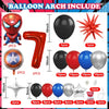 Spiderman Superhero Balloon Garland Kit ATHLEXES