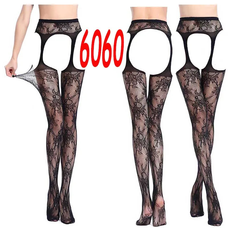 Elegant 19 Styles Lace Tights for Women - Sexy High Waist Fishnet ATHLEXES