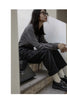Korean Minimalist Oversized Button-Up Shirt for Women ATHLEXES