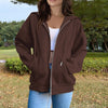 Chic Comfort 2024 Zip-Up Warm Hooded Sweatshirt for Women ATHLEXES