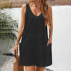 Summer Breeze Plus Size Pocket T-Shirt Dress ATHLEXES