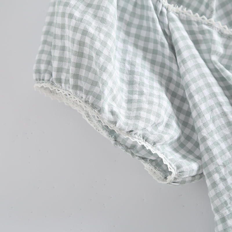 Maemukilabe Retro Kawaii Milkmaid Summer Crop Tee ATHLEXES