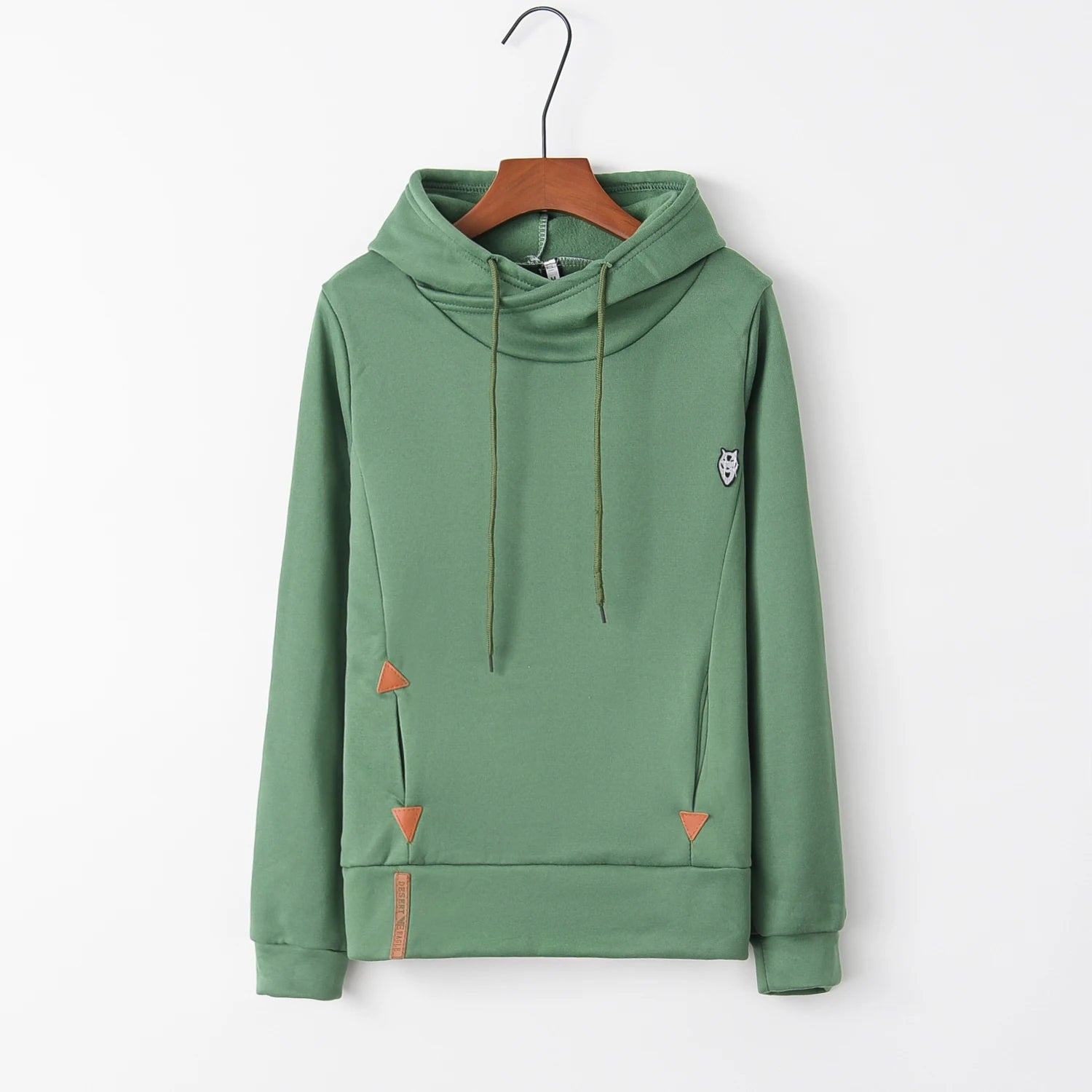Autumn Chic Embroidered Pocket Hoodie ATHLEXES