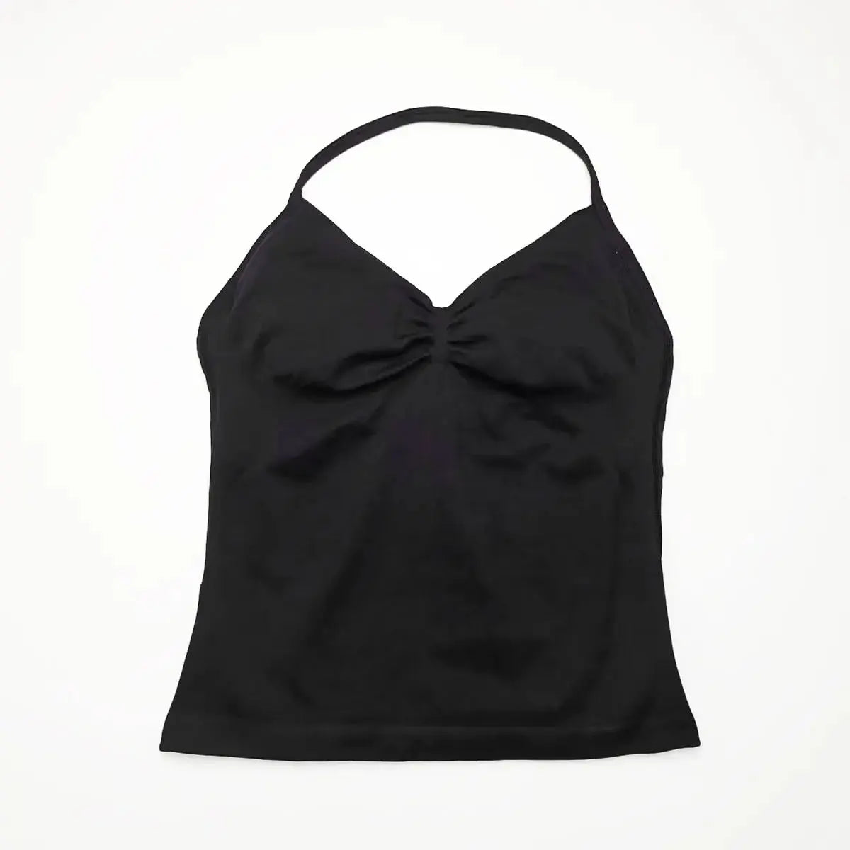 Vibrant Strappy Yoga Tank with Built-In Bra ATHLEXES