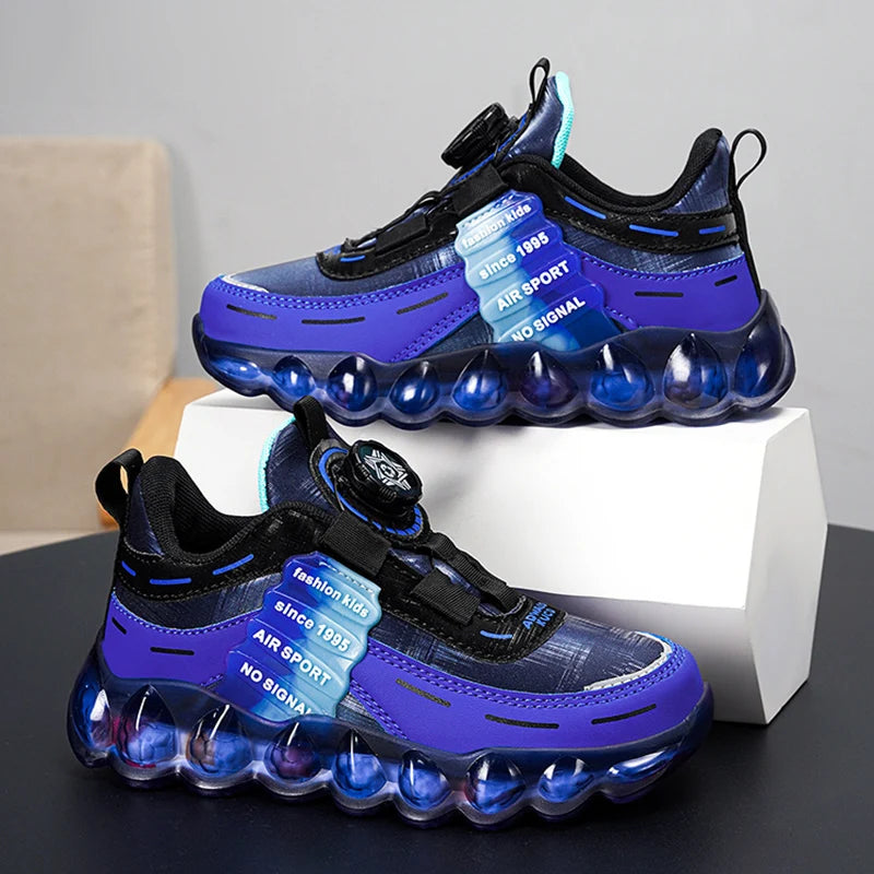 NBGAG Anti-Skid Leather Kids Sneakers ATHLEXES