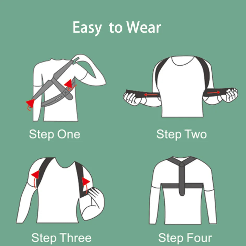 PosturePerfect Adjustable Back Support Belt ATHLEXES