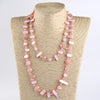 Rainbow Crystal Shell Necklace for Womenâ??s Gift ATHLEXES