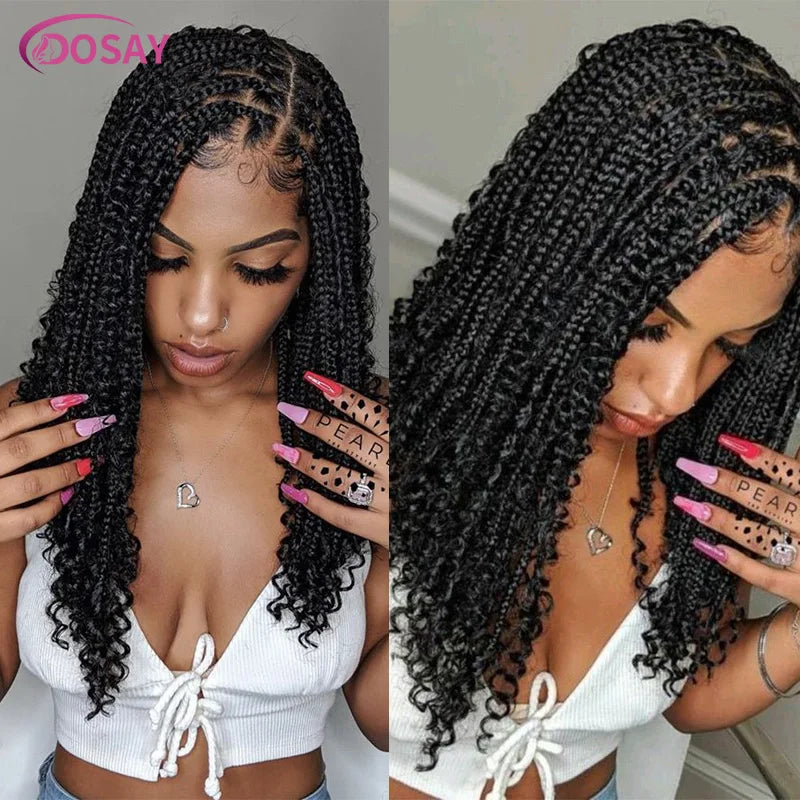 Bohemian Goddess Curly Bob Lace Front Wig ATHLEXES