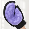 Pet Bath Massage Gloves Pet Cleaning Supplies Remove Floating Hair Cat Hair Brush Dog Deshedding Comb Massage Gloves For Puppy ATHLEXES