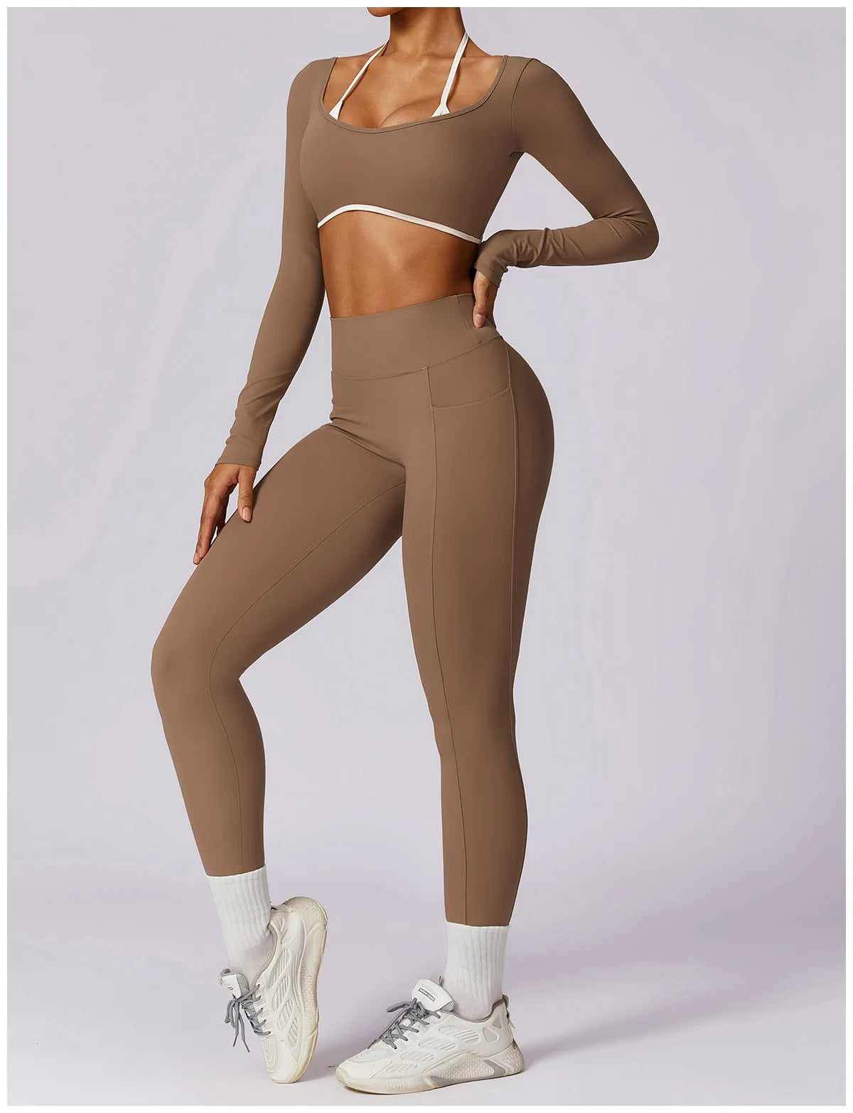 Premium Womenâ??s Yoga Set with Leggings and Bra ATHLEXES