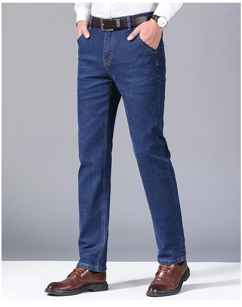 Classic Stretch Slim Fit Men's Denim Jeans ATHLEXES