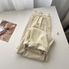 Chic Retro High Waist Corduroy Pants for Timeless Style ATHLEXES