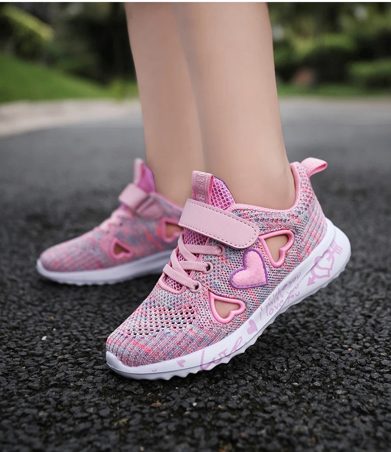BreezyStep Kids Light Mesh Sneakers ATHLEXES