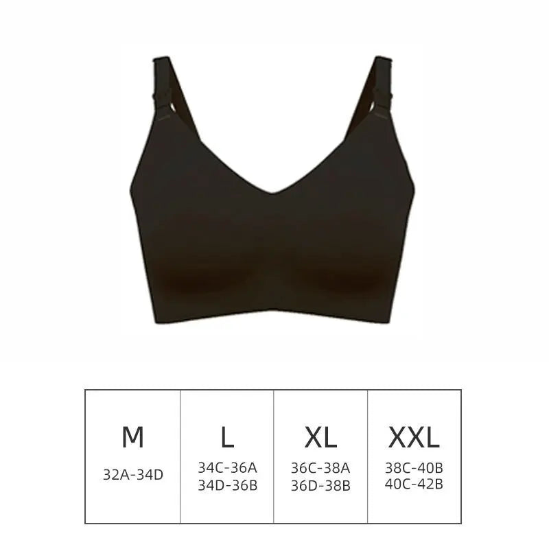 Ultra Thin Seamless Nursing Bra with Maternity Support ATHLEXES