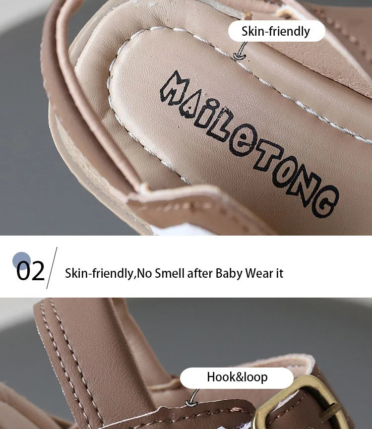 Korean Style Soft-Soled Summer Sandals for Kids ATHLEXES