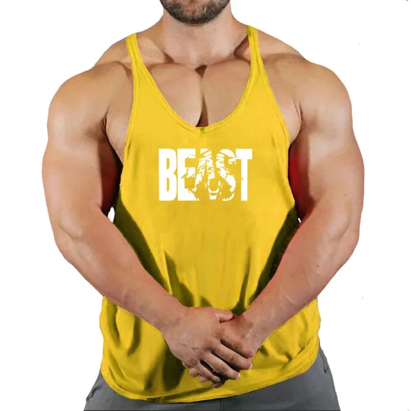 EliteFit Sleeveless Gym Singlet for Bodybuilding ATHLEXES