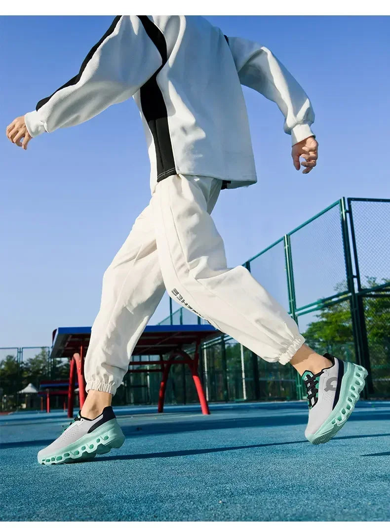 Luxury Mesh Running Sneakers for Men - Summer Casual Sports Shoes ATHLEXES